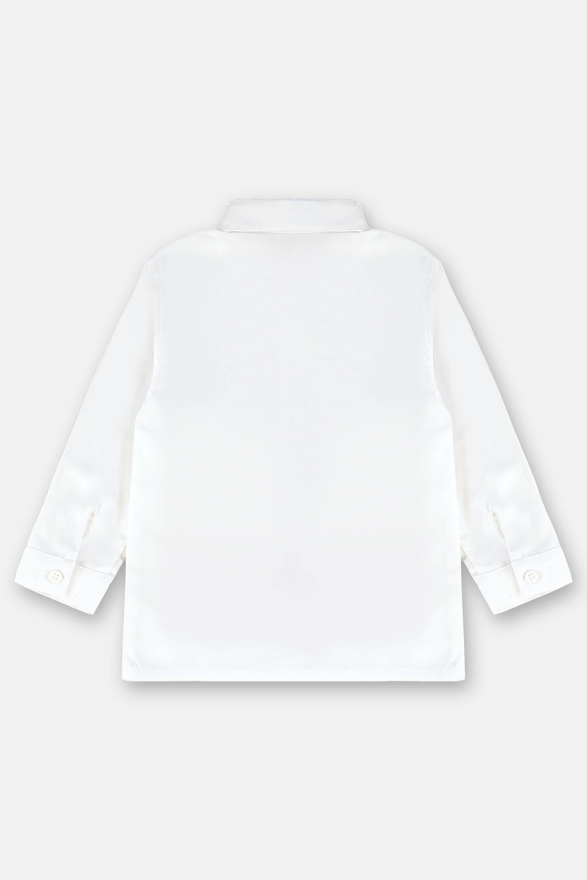 Conjunto Infantil com Camisa e Calça em Sarja (Branco) Up Baby - Imagem 20